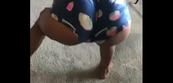  Honeymoe pajama shorts twerk